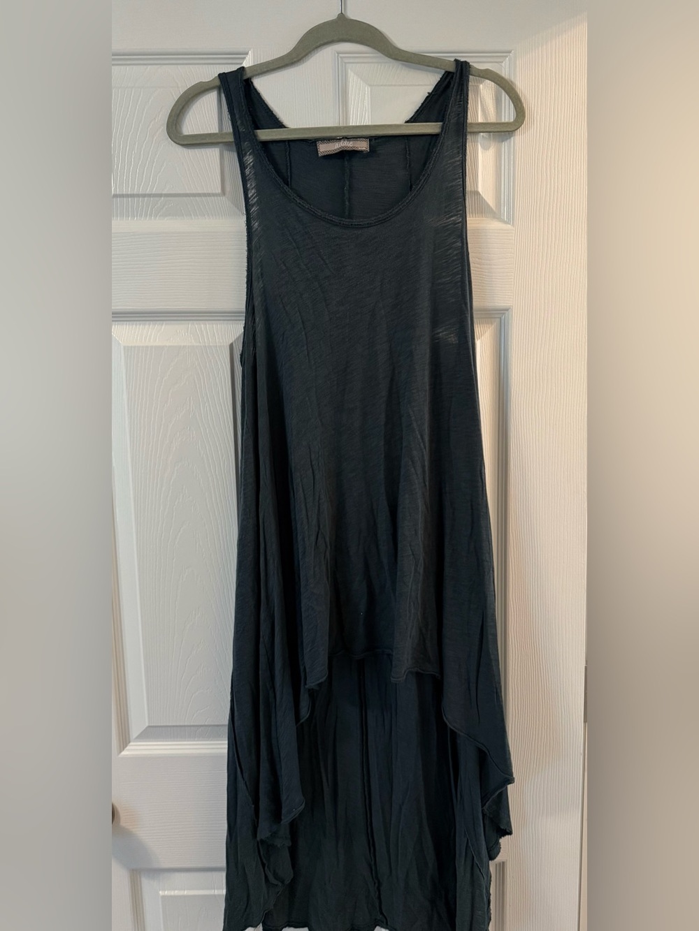 Green High-Low Tank Dress - Women's